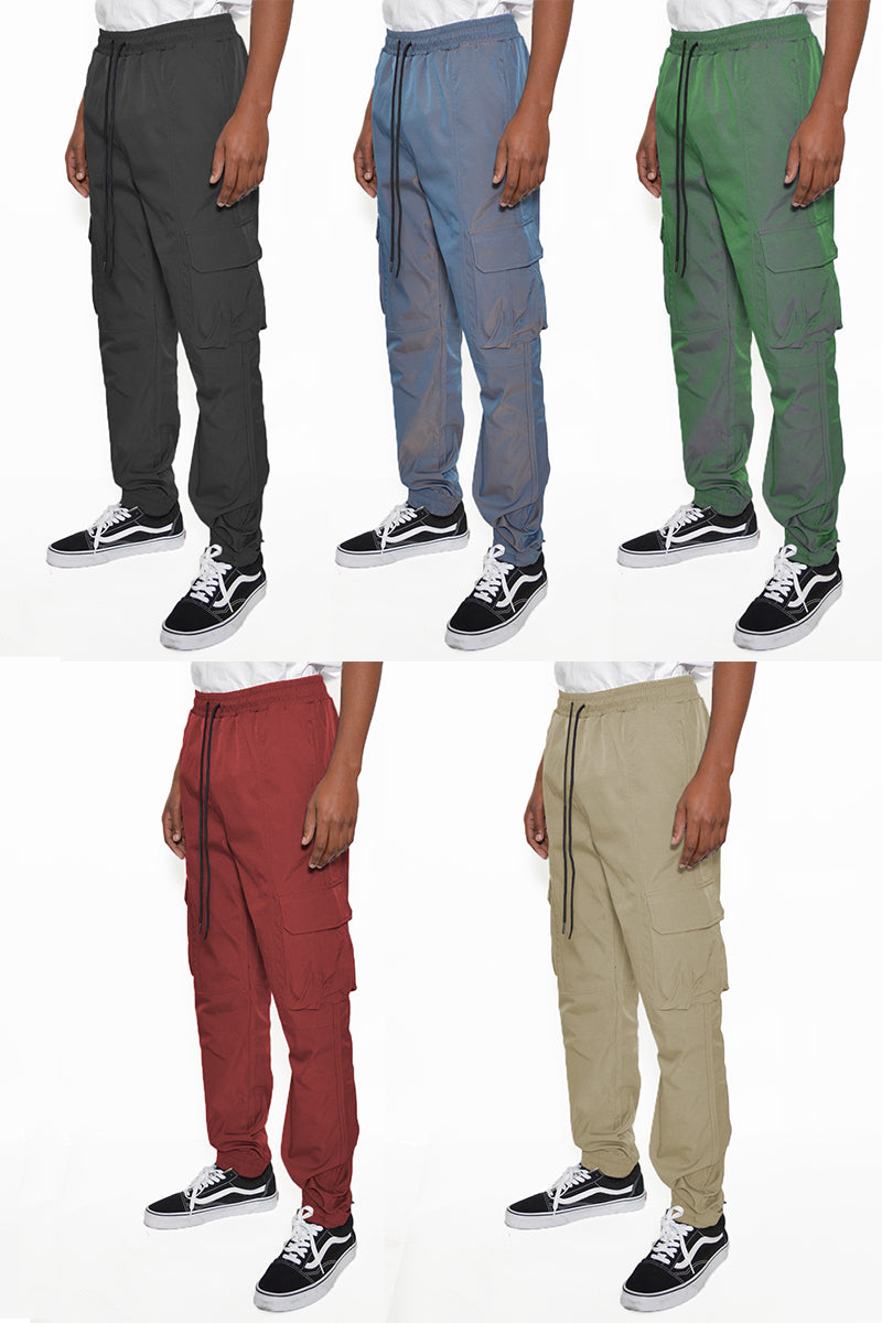 Iridescent Cargo Jogger