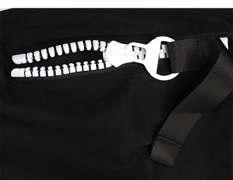 Detachable Multi-Pocket Cargo Hip Hop Streetwear Joggers Pants