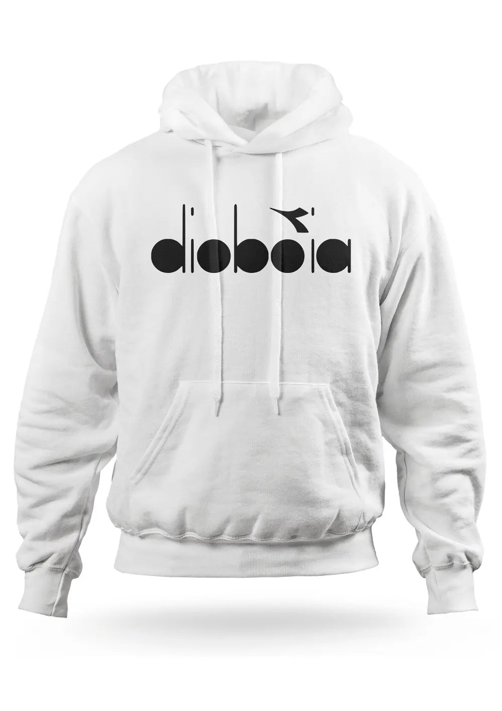 Felpa Con Cappuccio Dioboia Logo Fake Diadora