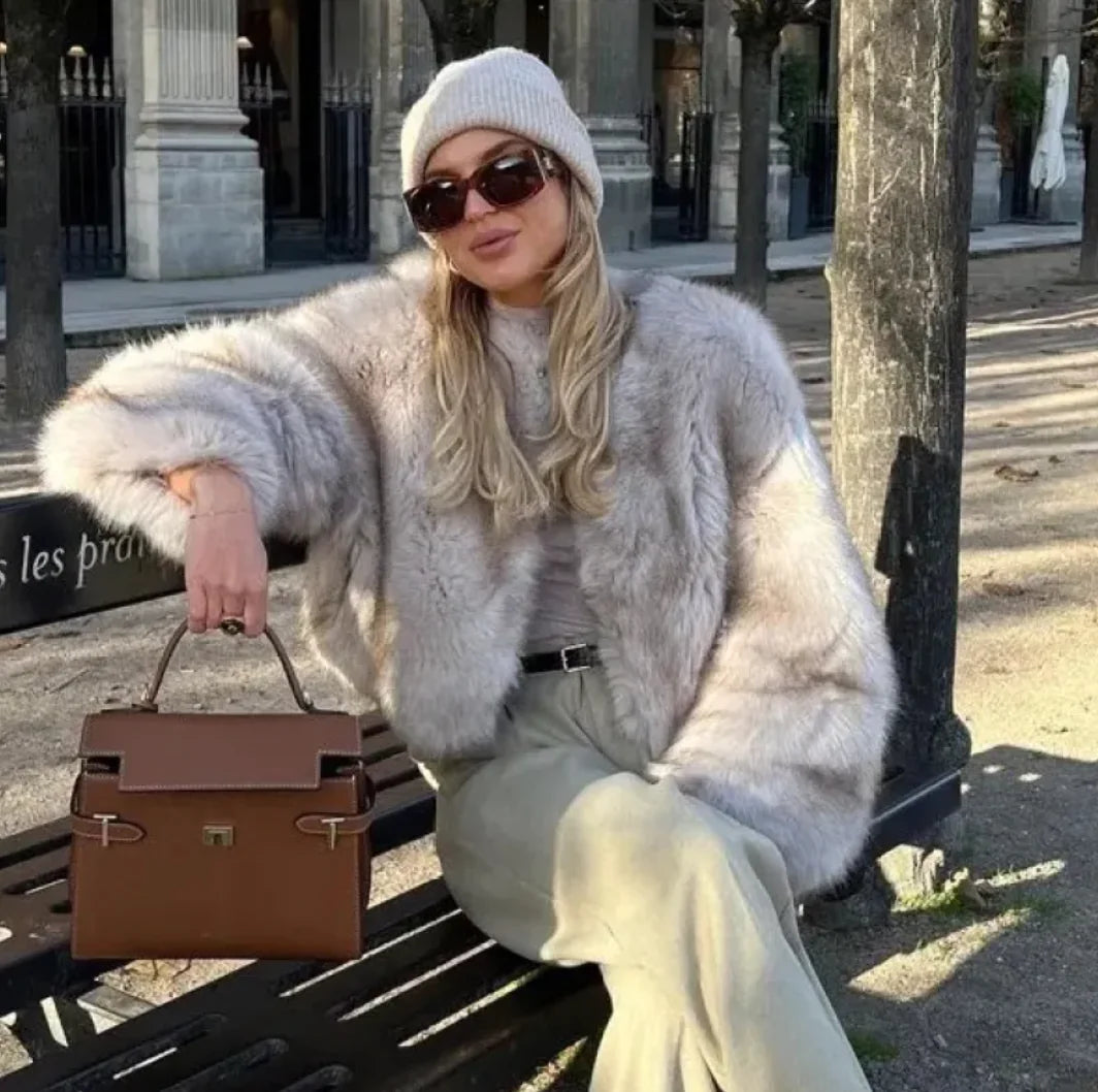 Short Tokas Fur Coat - Image #0