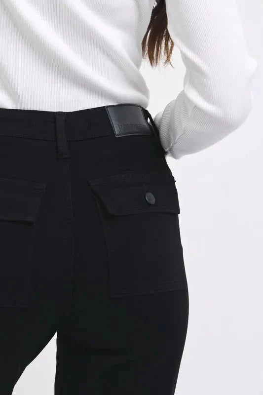 Judy Blue Full Size High Waist Cargo Cuffed Jogger Plus Size