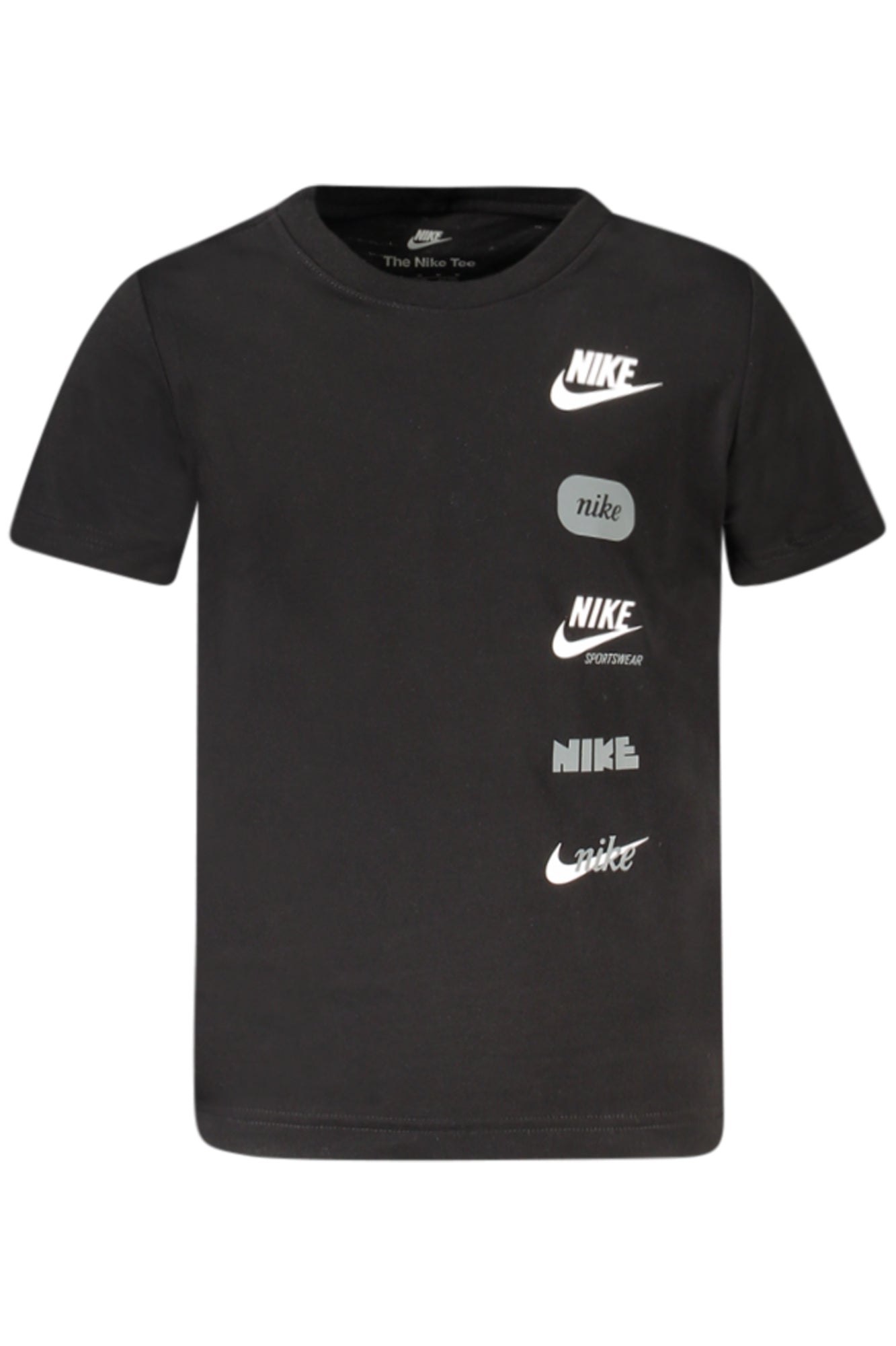 NIKE SHORT-SLEEVED T-SHIRT FOR KIDS, BLACK