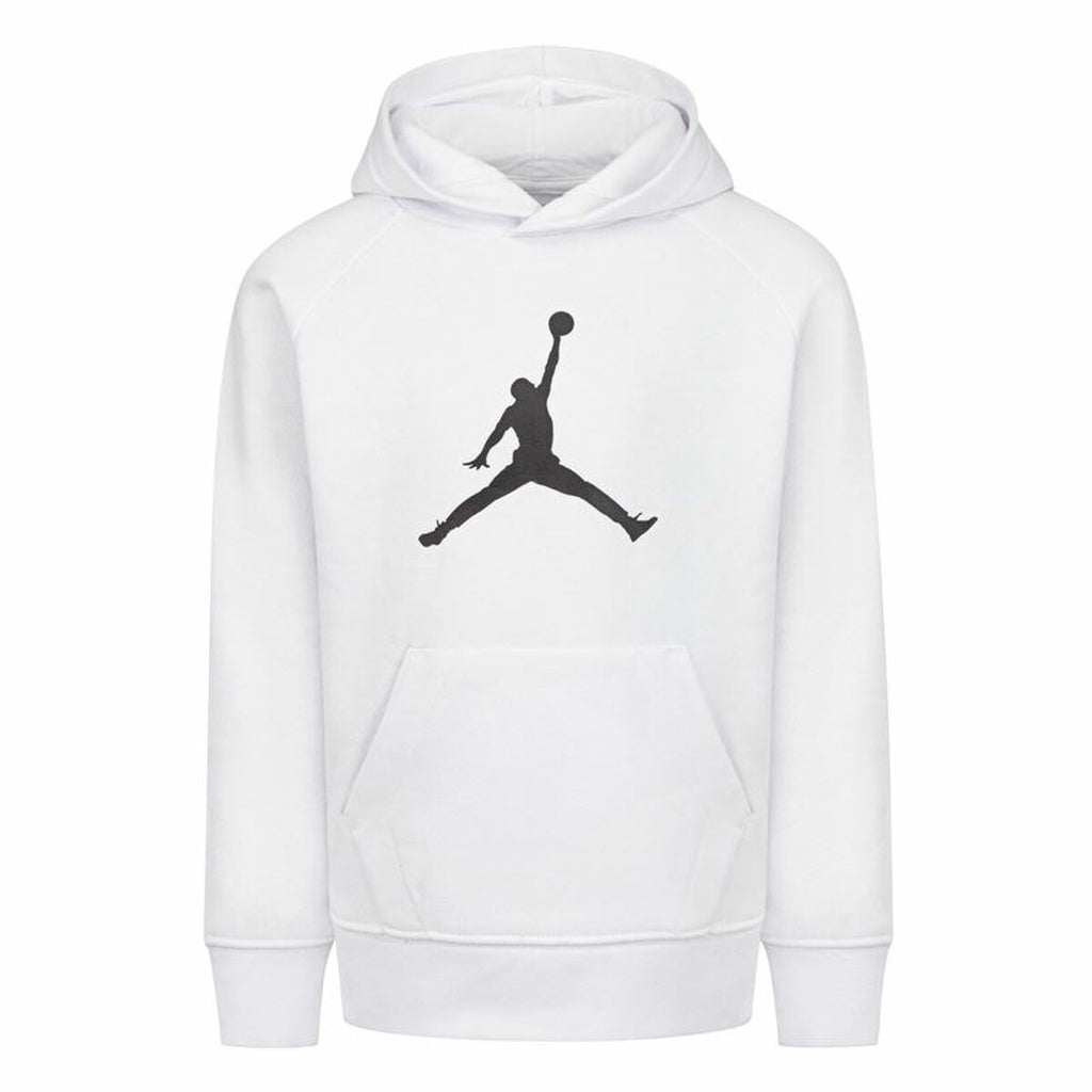 Children’s Hoodie Nike Jordan Jumpman Logo White-0