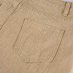 Spice Girl Style High Waist Slim Jeans Bell Bottoms Pants