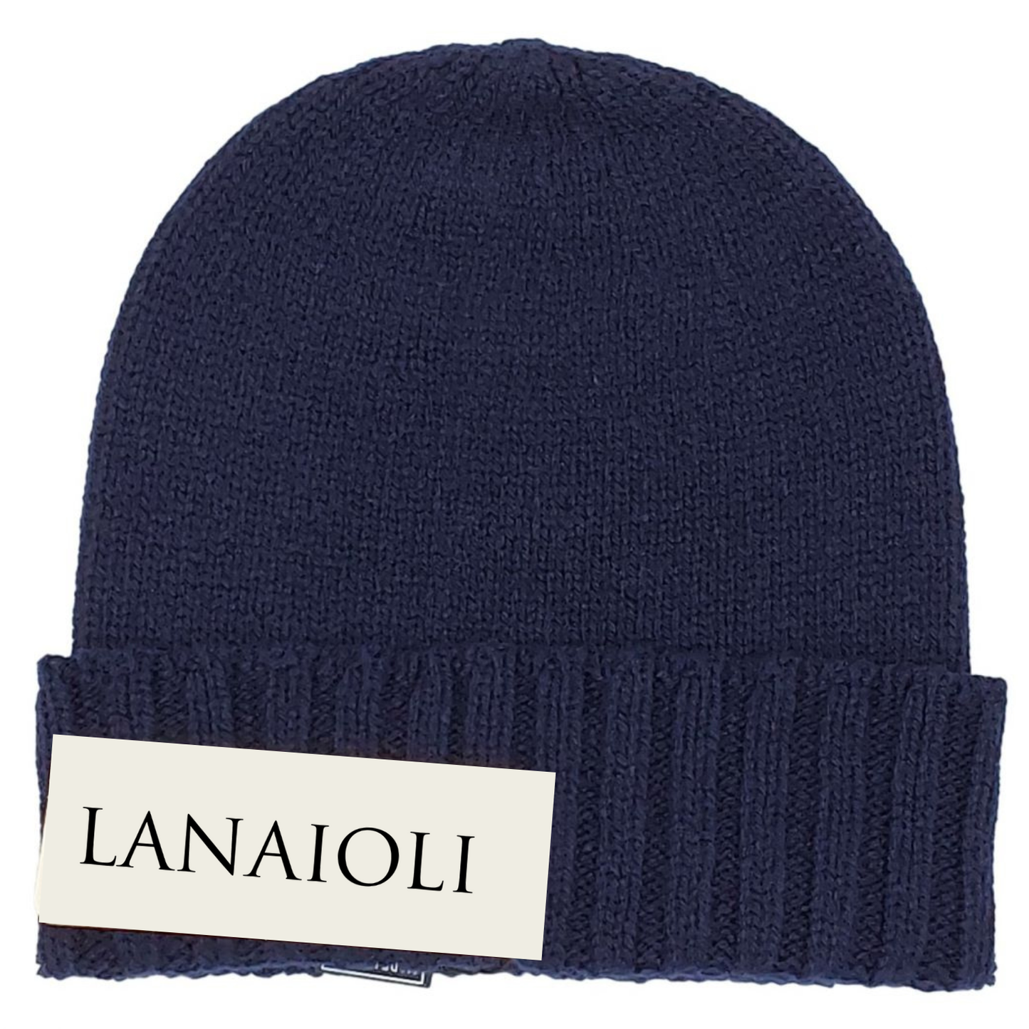 Cappello Uomo Bordo a Coste Cashmere Rigenerato