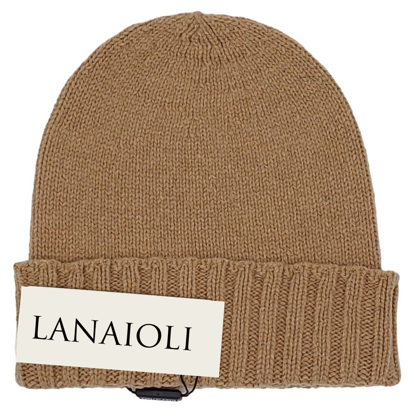 Cappello Uomo Bordo a Coste Cashmere Rigenerato