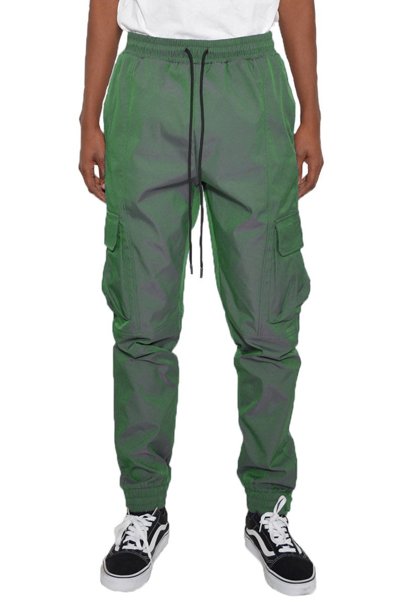 Iridescent Cargo Jogger
