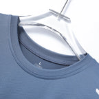 CHRLCK Men's Running Quick Drying T-shirts Breathable Hiking Fishing