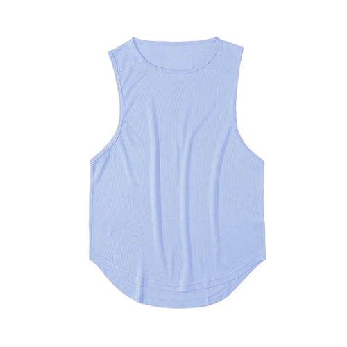 Men's Sleeveless Sports T-Shirt Quick Drying Breathable Tank Top For