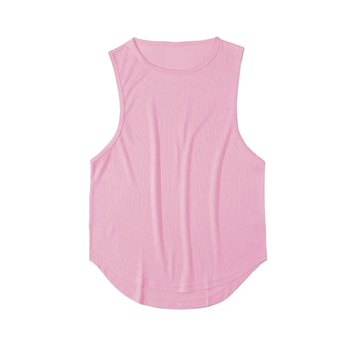 Men's Sleeveless Sports T-Shirt Quick Drying Breathable Tank Top For