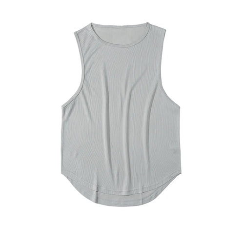 Men's Sleeveless Sports T-Shirt Quick Drying Breathable Tank Top For