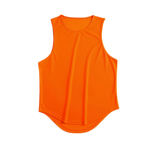 Men's Sleeveless Sports T-Shirt Quick Drying Breathable Tank Top For