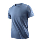 CHRLCK Men's Running Quick Drying T-shirts Breathable Hiking Fishing