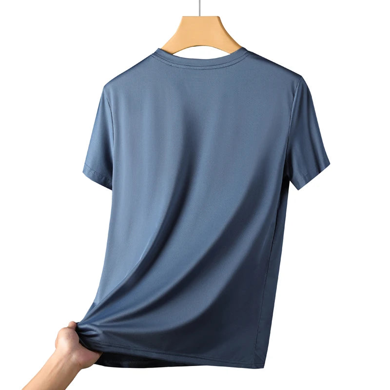 CHRLCK Men's Running Quick Drying T-shirts Breathable Hiking Fishing