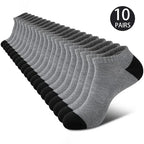 10 Pairs of High-Quality Men's Sports Fitness Running Socks For Spring