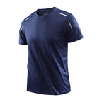 CHRLCK Men's Running Quick Drying T-shirts Breathable Hiking Fishing