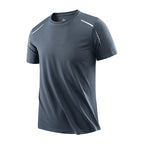 CHRLCK Men's Running Quick Drying T-shirts Breathable Hiking Fishing