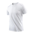 CHRLCK Men's Running Quick Drying T-shirts Breathable Hiking Fishing