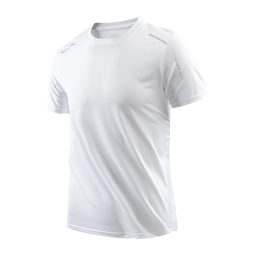 CHRLCK Men's Running Quick Drying T-shirts Breathable Hiking Fishing