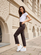 Women trousers model 185525 Roco Fashion