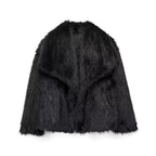 Women's Faux Fox Fur Coat - Image #0