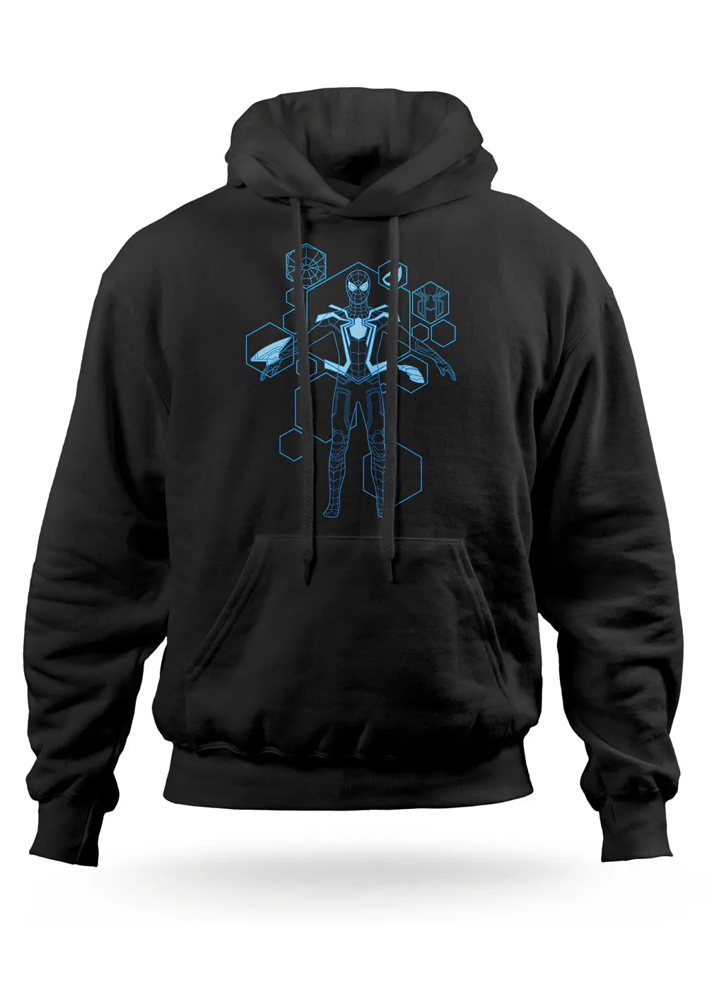 Felpa con Cappuccio Spiderman Supereroi Marvel