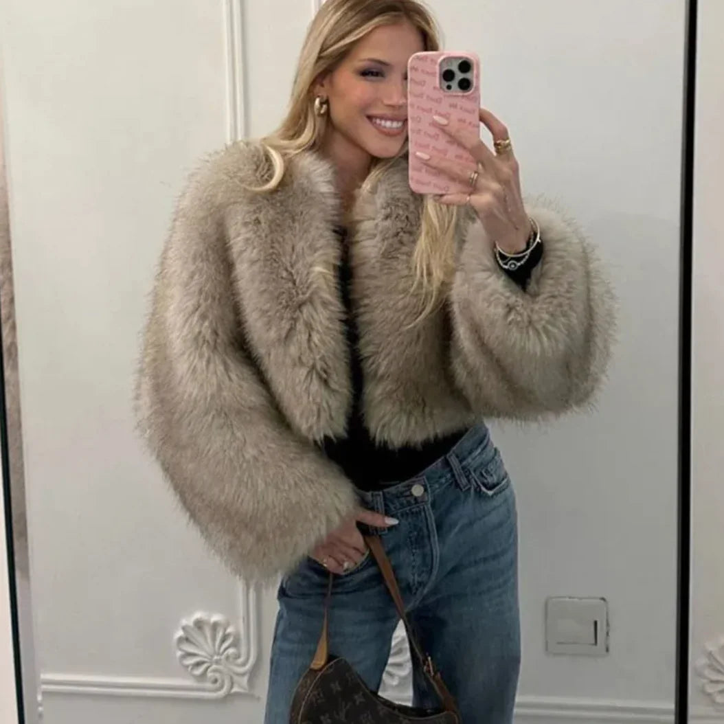 Short Tokas Fur Coat - Image #0