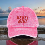 Vintage Cap REBEL GIRL Vintage Cotton Twill Cap