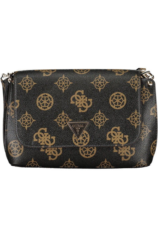 GUESS JEANS BROWN WOMEN'S BAG