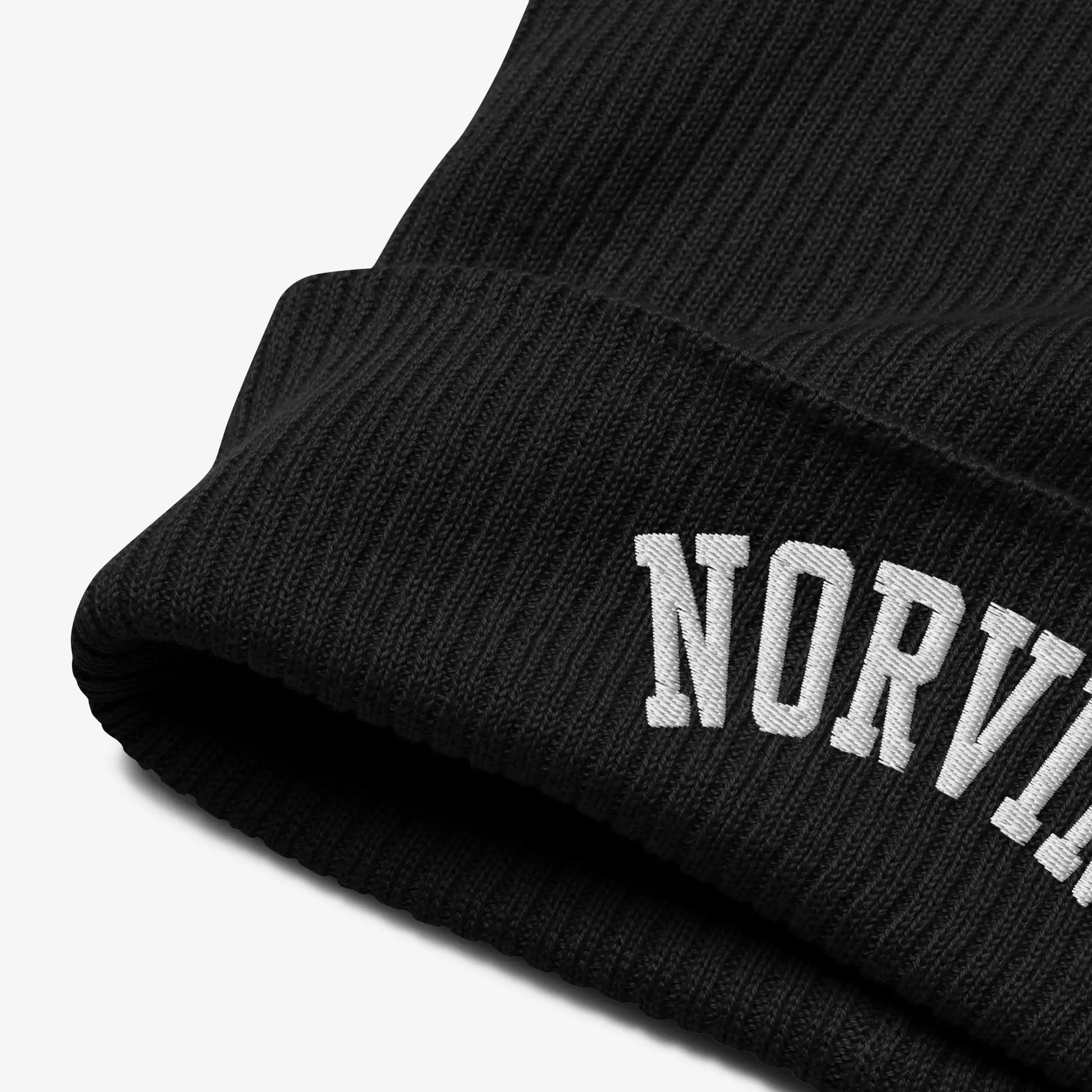 Norvine Athletic Block Organic Ribbed Beanie-1