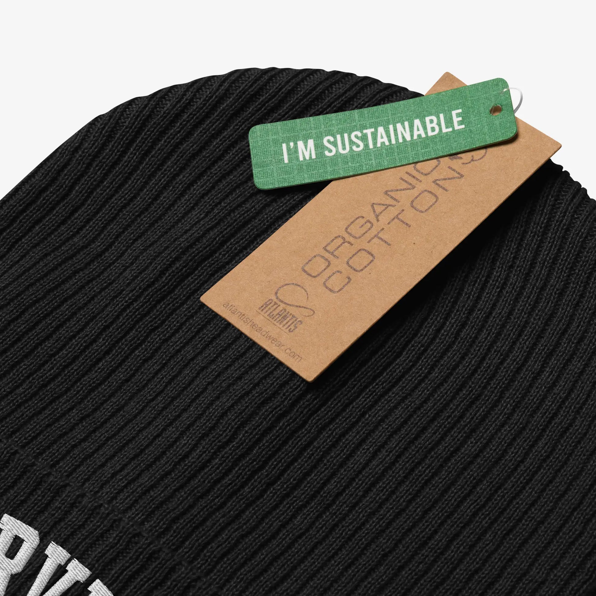 Norvine Athletic Block Organic Ribbed Beanie-2