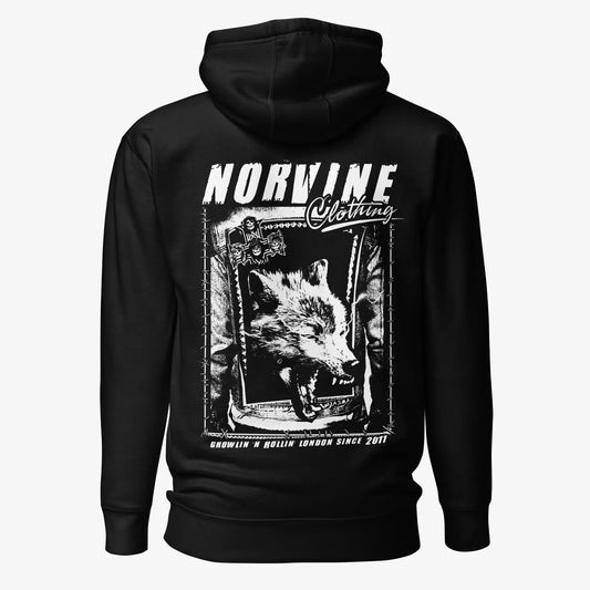 Norvine Wolf Hoodie-0