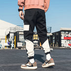 Streetwear Pockets Men's Jogger Pants Hip Hop Sweatpants Joggers Trousers Tactical Mens Pants Cargo Harem Pants Men