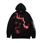 Men Blue Lightning Hoodie Sweatshirt Hip Hop Streetwear Hoodie Pullover Harajuku Autumn Winter Hoodies Cotton