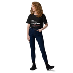 Eat, Fashion Mindfulness and Love Unisex organic cotton t-shirt - unisex t-shirt
