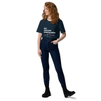 Eat, Fashion Mindfulness and Love Unisex organic cotton t-shirt - unisex t-shirt
